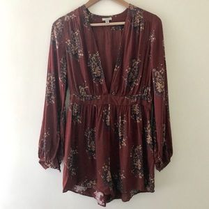 Ecoté Urban Outfitters Paisley Romper S Excellent